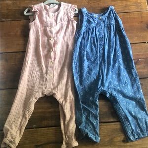 Toddler Long  Spring Rompers
